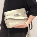 Hermes Kelly Messenger PM Bag in Gris Perle Evercolor Leather