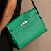 Hermes Kelly Messenger GM Bag in Bamboo Togo Leather