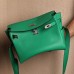Hermes Kelly Messenger GM Bag in Bamboo Togo Leather
