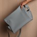 Hermes Kelly Messenger GM Bag in Bleu Lin Togo Leather