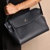 Hermes Kelly Messenger GM Bag in Bleu Nuit Togo Leather