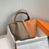 Hermes Picotin Lock 22 Bag Etoupe / Gold