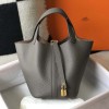 Hermes Picotin Lock 22 Bag Etain