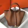 Hermes Picotin Lock 22 Bag Gold GHW