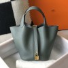 Hermes Picotin Lock 22 Bag Vert Amande