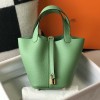 Hermes Picotin Lock 22 Bag Vert Criquet