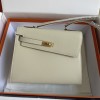 Hermes Kelly En Desordre 20 Bag in Craie Epsom Leather