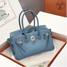 Blue Jean Evercolor Replica Hermes Shoulder Birkin 29 Replica Hermes Shoulder Birkin 29 Blue Jean Evercolor Leather