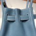 Hermes Shoulder Birkin 29cm in Blue Jean Evercolor Leather Hermes Shoulder Birkin 29cm in Blue Jean Evercolor Leather