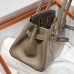 Hermes Shoulder Birkin 29cm in Etoupe Evercolor Leather Hermes Shoulder Birkin 29cm in Etoupe Evercolor Leather