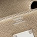 Hermes Shoulder Birkin 29cm in Etoupe Evercolor Leather Hermes Shoulder Birkin 29cm in Etoupe Evercolor Leather