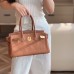 Hermes Shoulder Birkin 29cm in Gold Evercolor Leather Hermes Shoulder Birkin 29cm in Gold Evercolor Leather