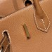 Hermes Shoulder Birkin 29cm in Gold Evercolor Leather Hermes Shoulder Birkin 29cm in Gold Evercolor Leather