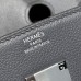 Hermes Shoulder Birkin 29cm in Gris Misty Evercolor Leather Hermes Shoulder Birkin 29cm in Gris Misty Evercolor Leather
