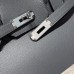 Hermes Shoulder Birkin 29cm in Gris Misty Evercolor Leather Hermes Shoulder Birkin 29cm in Gris Misty Evercolor Leather