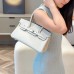Hermes Shoulder Birkin 29cm in Gris Platine Evercolor Leather