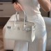 Hermes Shoulder Birkin 29cm in Gris Platine Evercolor Leather