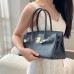 Hermes Shoulder Birkin 29cm in Bleu Nuit Evercolor Leather Hermes Shoulder Birkin 29cm in Bleu Nuit Evercolor Leather