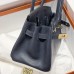 Hermes Shoulder Birkin 29cm in Bleu Nuit Evercolor Leather Hermes Shoulder Birkin 29cm in Bleu Nuit Evercolor Leather