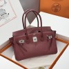 Hermes Shoulder Birkin 29cm in Rouge H Evercolor Leather