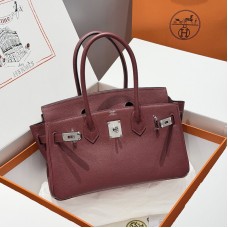 Rouge H Evercolor Replica Hermes Shoulder Birkin 29 Replica Hermes Shoulder Birkin 29 Rouge H Evercolor Leather