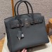 Hermes Birkin 30 in Ardoise Togo Leather PHW