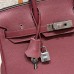 Hermes Birkin 30 in Rouge H Togo Leather PHW