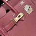 Hermes Birkin 30 in Rouge H Togo Leather PHW