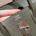 Hermes Birkin 30 in Olive Green Togo Leather PHW