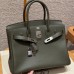 Hermes Birkin 30 in Olive Green Togo Leather PHW