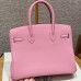 Hermes Birkin 30 in Bubble Gum Togo Leather PHW Hermes Birkin 30 in Bubble Gum Togo Leather PHW