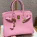 Hermes Birkin 30 in Bubble Gum Togo Leather PHW Hermes Birkin 30 in Bubble Gum Togo Leather PHW
