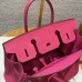 Hermes Birkin 30 in Fuchsia Togo Leather GHW