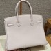 Hermes Birkin 30 in Mauve Pale Togo Leather PHW