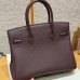 Hermes Birkin 30 in Rouge Sellier Togo Leather PHW