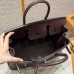 Hermes Birkin 30 in Rouge Sellier Togo Leather PHW