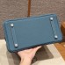 Hermes Birkin 30 in Blue Jean Togo Leather PHW