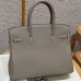 Hermes Birkin 30 in Etoupe Togo Leather PHW