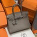Hermes Birkin 30 in Etoupe Togo Leather PHW