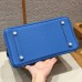 Hermes Birkin 30 in Blue Zalige Togo Leather PHW Hermes Birkin 30 in Blue Zalige Togo Leather PHW
