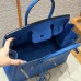 Hermes Birkin 30 in Blue Zalige Togo Leather PHW Hermes Birkin 30 in Blue Zalige Togo Leather PHW