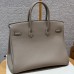 Hermes Birkin 35 in Gris Tourterlle Togo Leather PHW