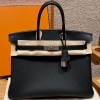 Hermes Birkin 35 in Black Togo Leather PHW