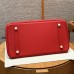 Hermes Birkin 35 in Rouge Casaque Togo Leather GHW