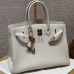 Hermes Birkin 35 in Craie Togo Leather GHW