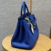 Hermes Birkin 35 in Blue Electric Togo Leather PHW