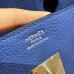 Hermes Birkin 35 in Blue Electric Togo Leather PHW