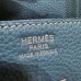 Hermes Birkin 35 in Blue Jean Togo Leather PHW