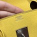 Hermes Birkin 35 in Lime Togo Leather PHW