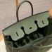 Hermes Birkin 35 in Olive Green Togo Leather GHW